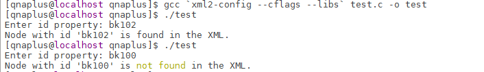 Search XML node by property value