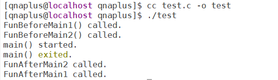 multiple functions as constructor and destructor